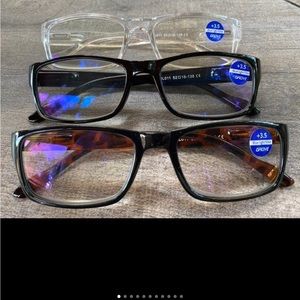 Blue Light Eyeglasses Rx. Set of 3